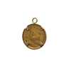 24K Yellow Chinese 5 Yuan Coin Charm-1