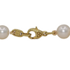 Daisy Exclusive 17" 7.5-8.0mm Single Strand Japanese Cultured Pearl Necklace with 18k Gold Lobster Clasp + Montreal Estate Jewelers