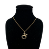 Vintage 10k Yellow Gold Hollow Apple Charm -daisy exclusive jewellers