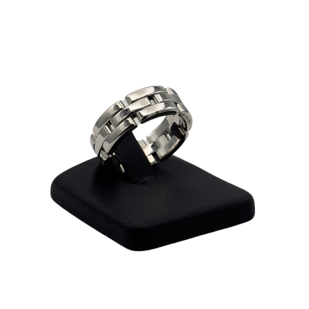 Vintage 18k White Gold Cartier Ring