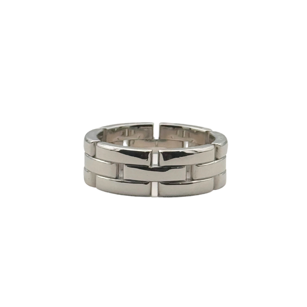 Vintage 18k White Gold Cartier Ring