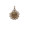 Vintage 18k Yellow Gold Virgin Mary Pendant -Daisy Exclusive Jewellers