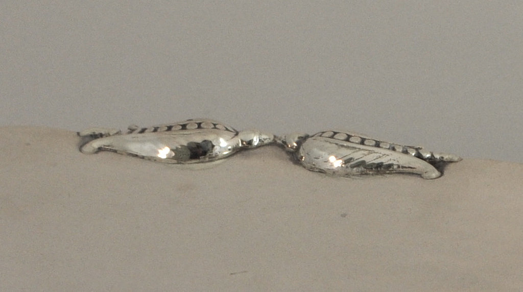 Vintage Carl Poul Petersen Sterling Silver Tray - Westmount, Montreal - Daisy Exclusive