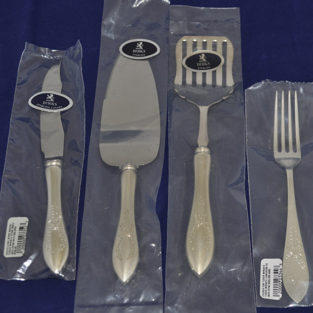 Henry Birks and Sons Tudor Wreath silverware - Westmount, Montreal - Daisy Exclusive