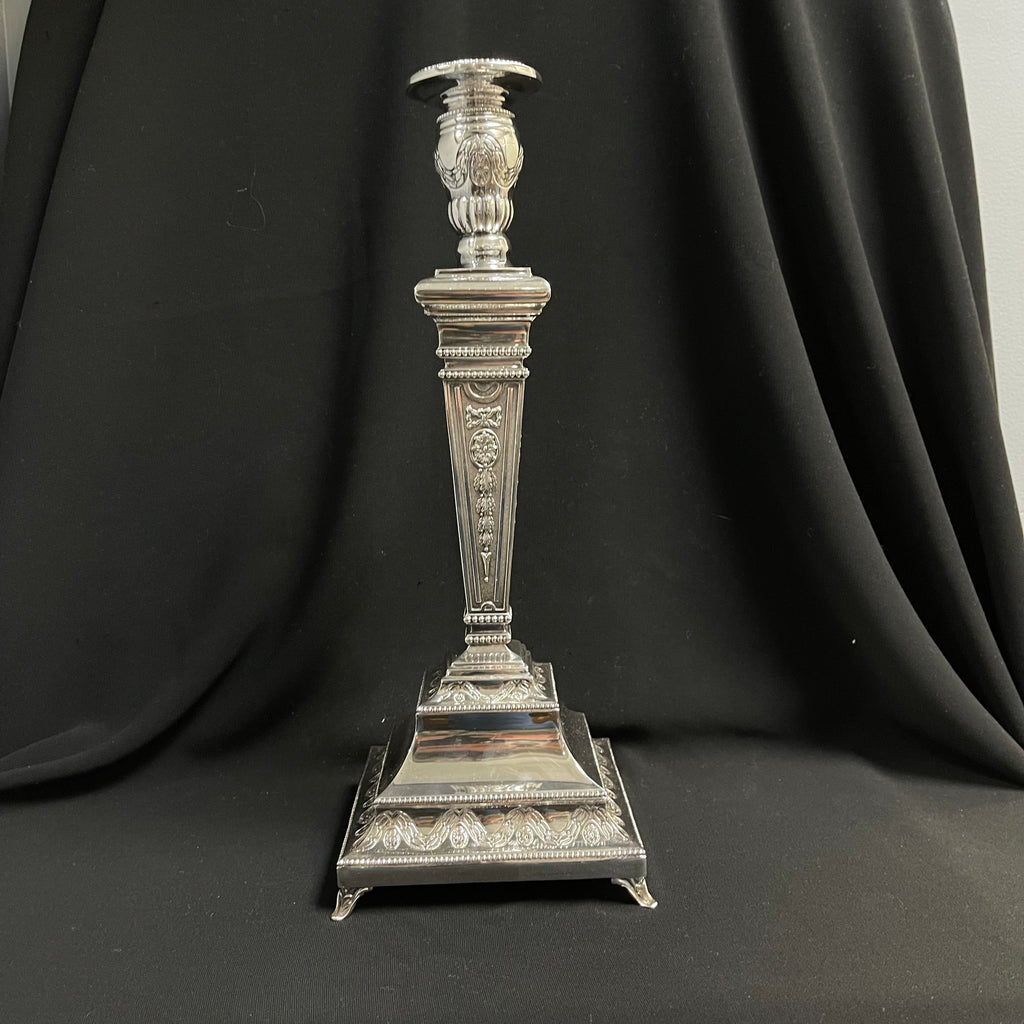 Ornate Sterling Silver Candlesticks (Set of 2) + Montreal Estate Jewelers