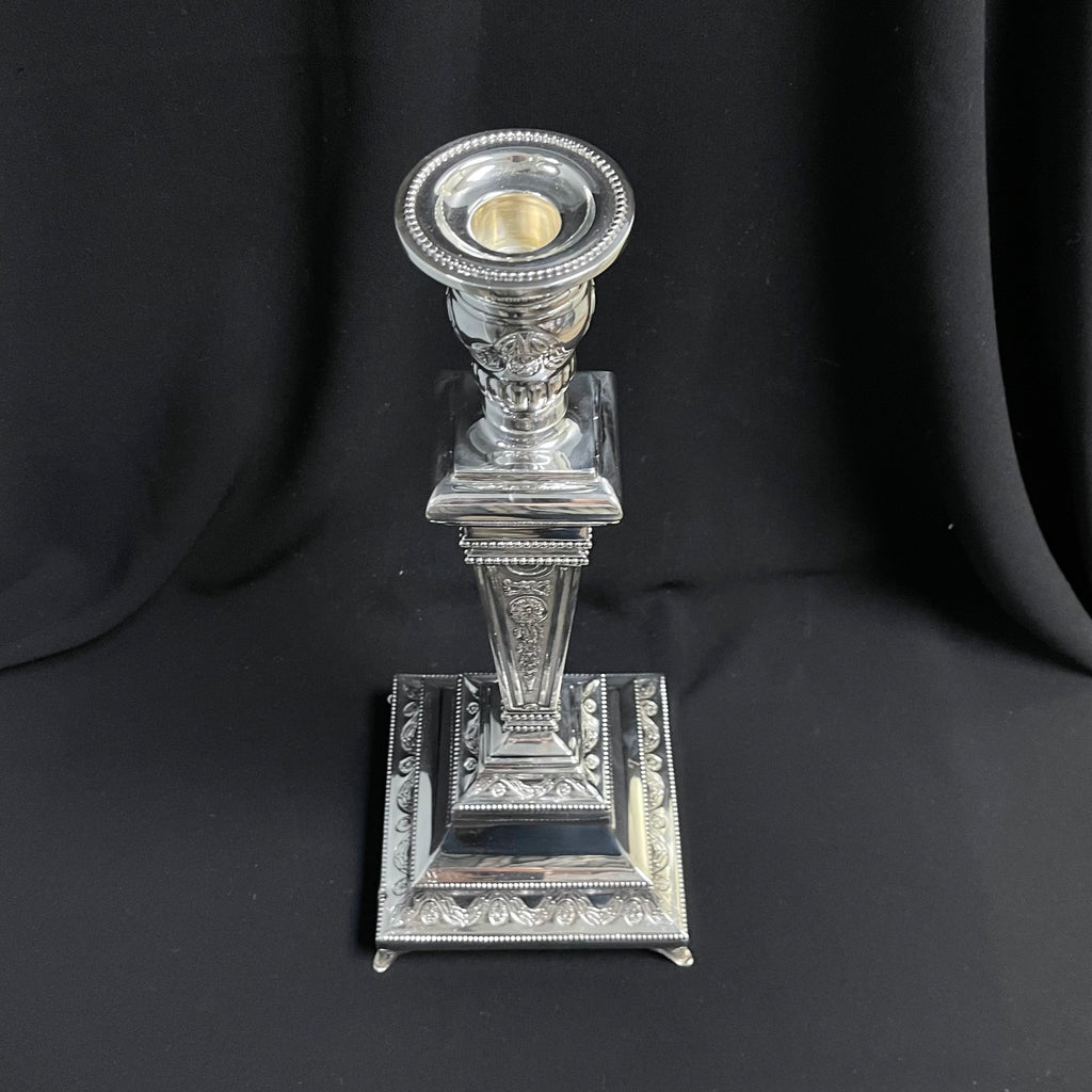 Ornate Sterling Silver Candlesticks (Set of 2) + Montreal Estate Jewelers