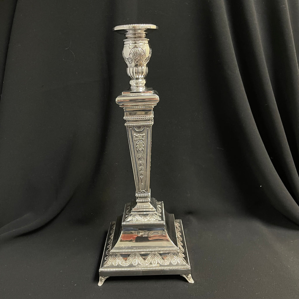 Ornate Sterling Silver Candlesticks (Set of 2) + Montreal Estate Jewelers