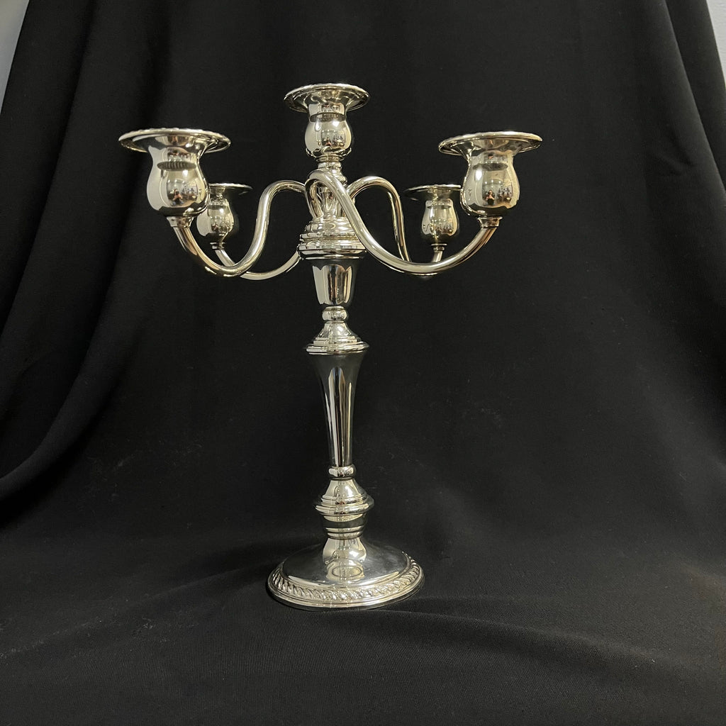 Preisner (American) Sterling Silver Candelabras (Set of 2) + Montreal Estate Jewelers
