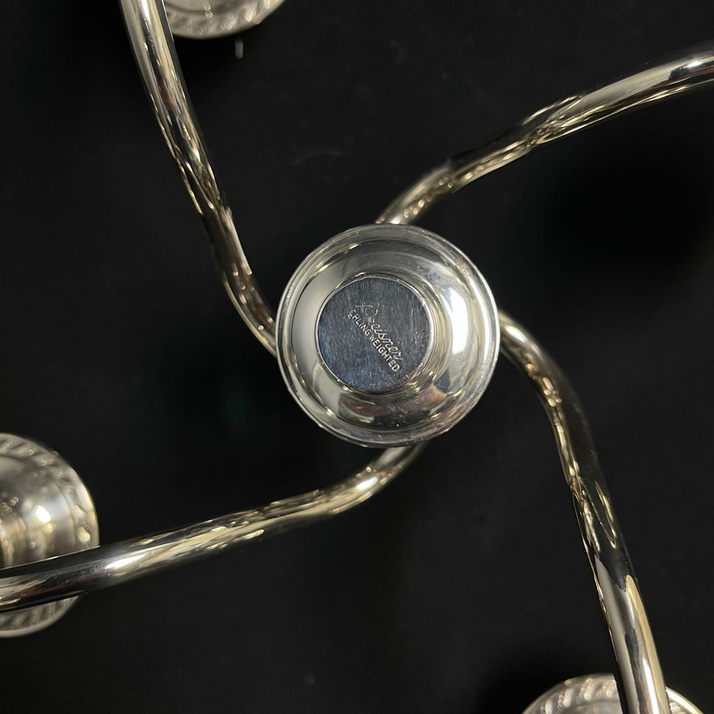 Preisner (American) Sterling Silver Candelabras (Set of 2) + Montreal Estate Jewelers