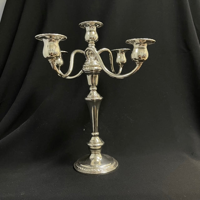 Preisner (American) Sterling Silver Candelabras (Set of 2) + Montreal Estate Jewelers