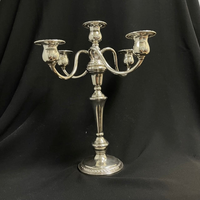 Preisner (American) Sterling Silver Candelabras (Set of 2) + Montreal Estate Jewelers