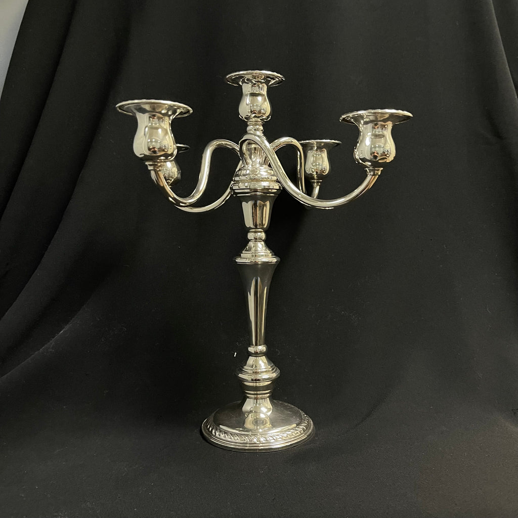 Preisner (American) Sterling Silver Candelabras (Set of 2) + Montreal Estate Jewelers