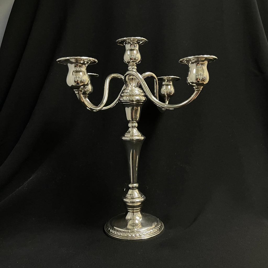 Preisner (American) Sterling Silver Candelabras (Set of 2) + Montreal Estate Jewelers