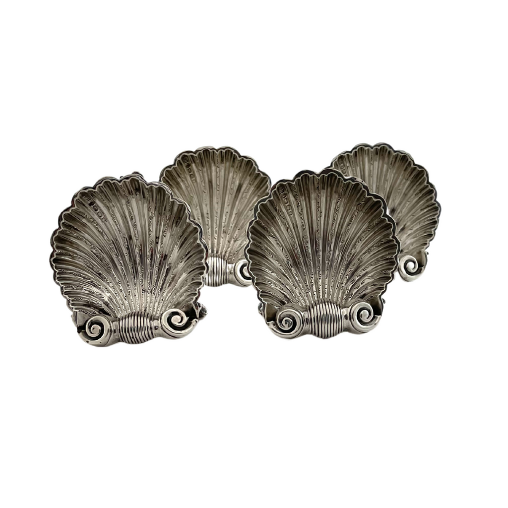 Antique Henry Alston Sterling Silver Nut/Bon Bon Dishes (Set of 4) + Montreal Estate Jewelers