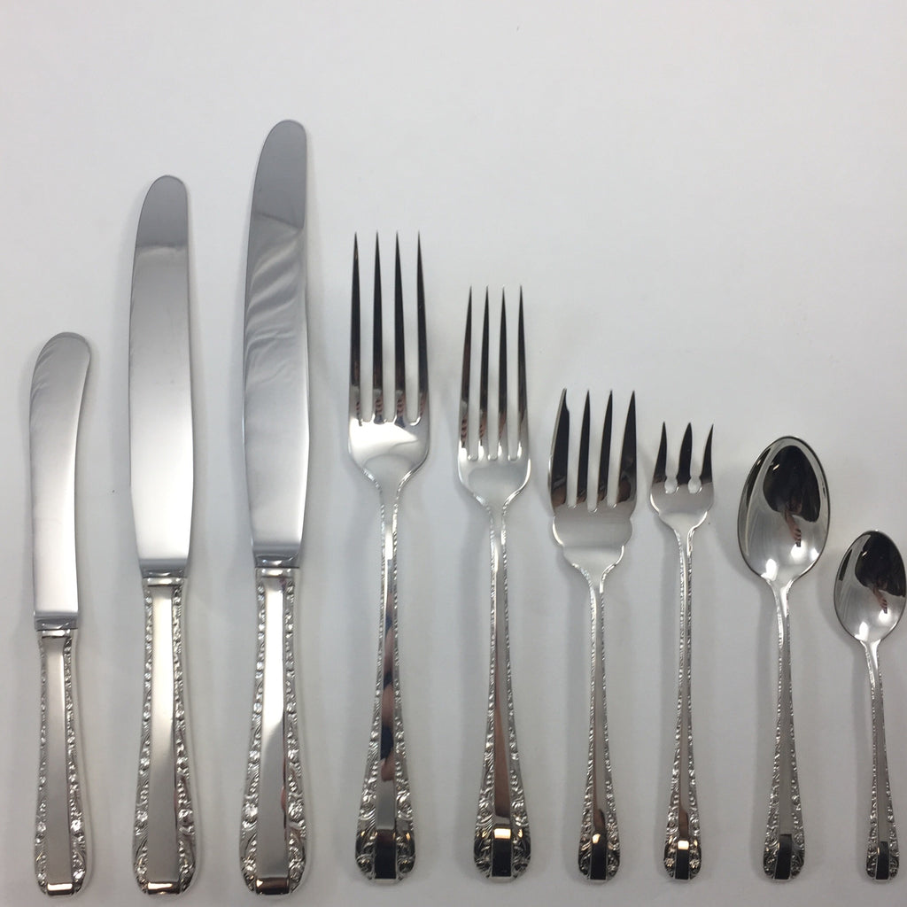 birks sterling silver flatware Rose Bower - Daisy Exclusive